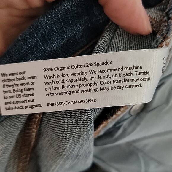 Eileen Fisher Organic Cotton Straight Leg Jeans, 8 - Picture 6 of 6